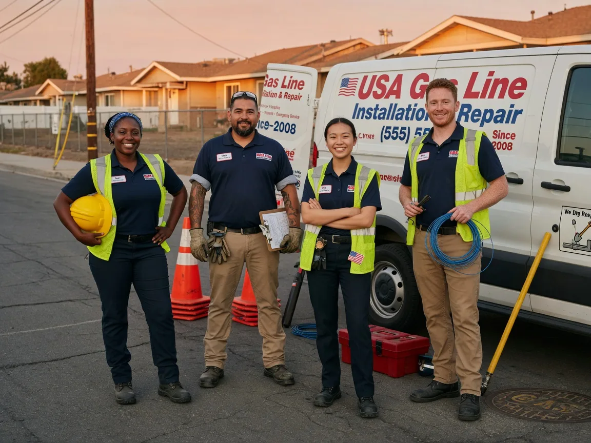 Gas Line Installation company in Merrittstown, PA